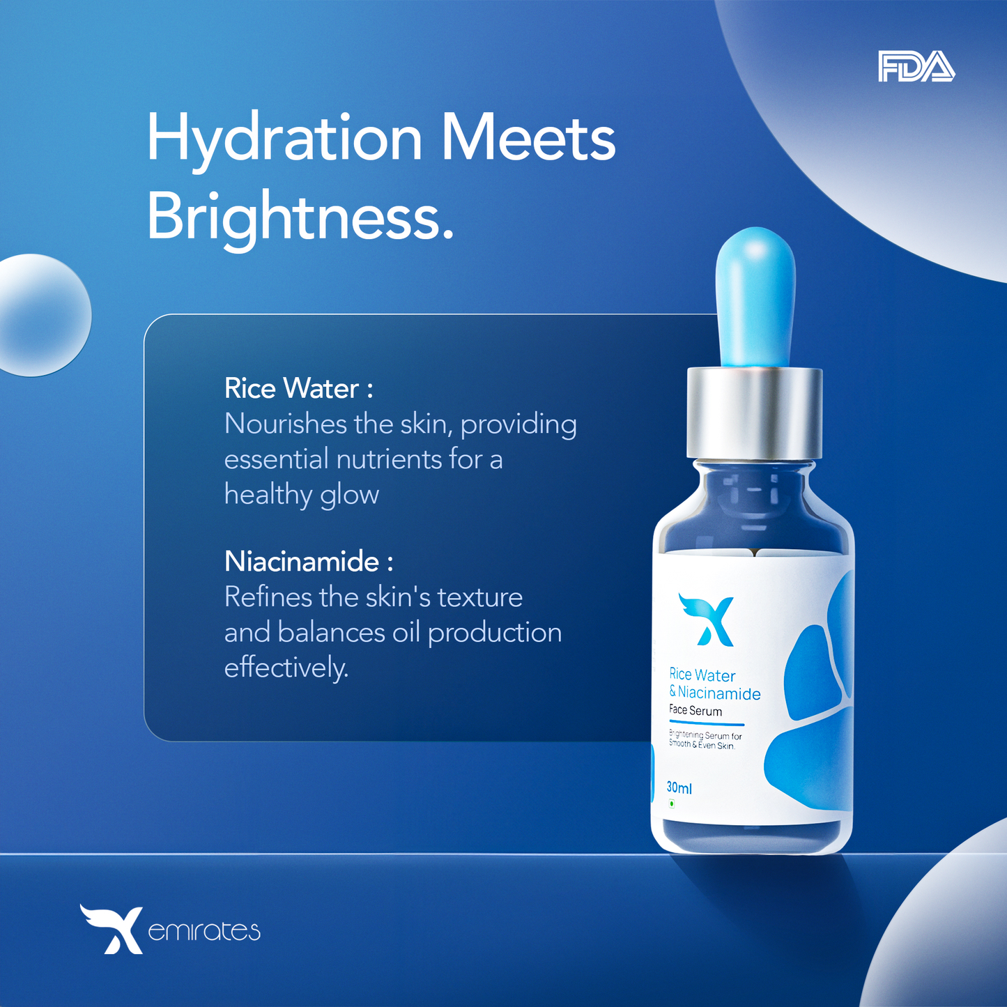 rice water and niacinamide