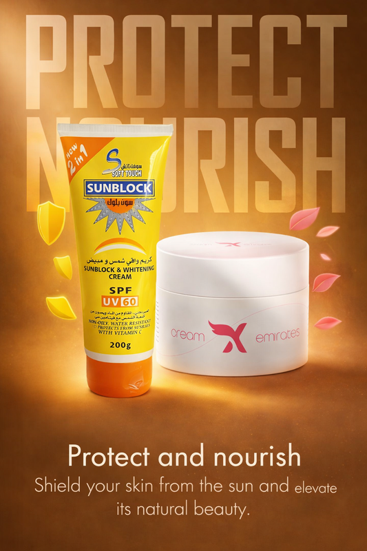 Face cream + Sunscreen Combo