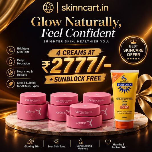 Face cream + sunscreen combo