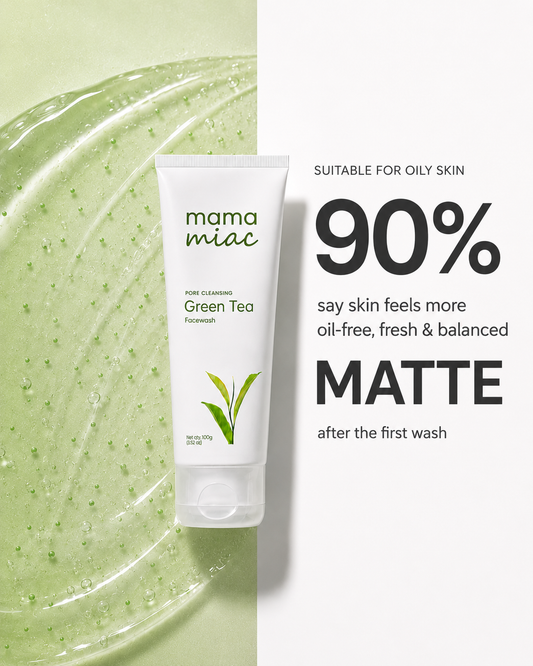.Green Tea Face Wash with Salicylic Acid