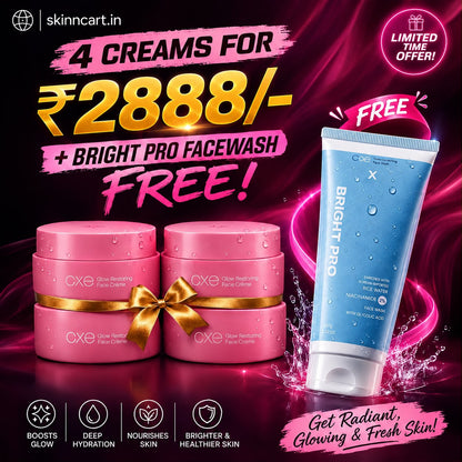 Face cream + facew wash combo
