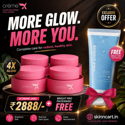 Face cream + facew wash combo