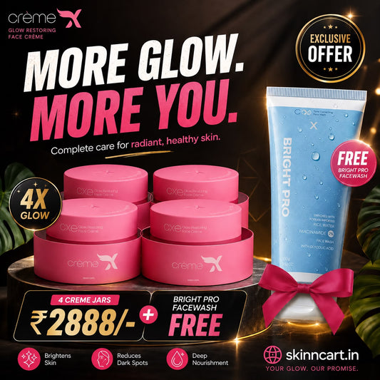 Face cream + facew wash combo